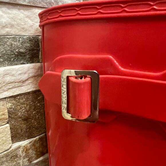 Hunter Tall Gloss Rain Boots Women’s 6 EU 37 | Iconic Wellington - Picture 6 of 13